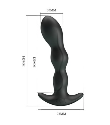 PRETTY LOVE MASAJEADOR ANAL 12 MODOS VIBRACION