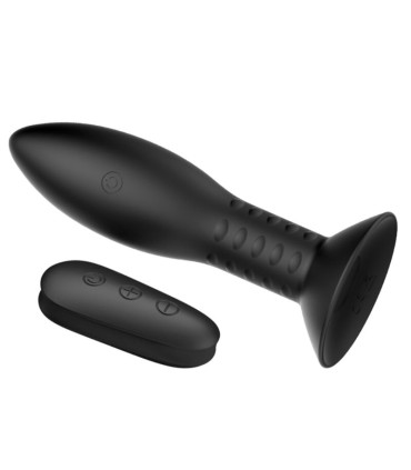 MR PLAY PLUG CON BOLAS ROTADORAS NEGRO CONTROL REMOTO