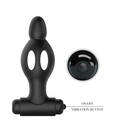 MR PLAY PLUG ANAL DE SILICONA CON VIBRACION