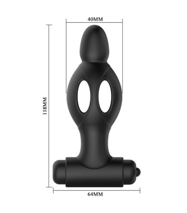 MR PLAY PLUG ANAL DE SILICONA CON VIBRACION