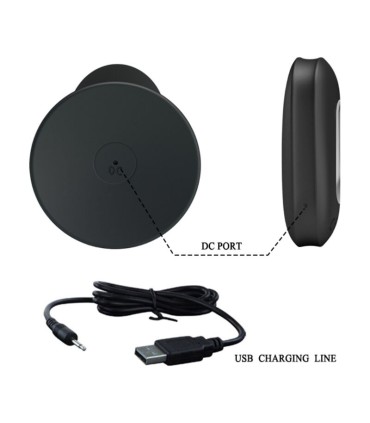 MR PLAY PLUG ANAL CON VIBRACION NEGRO CONTROL REMOTO