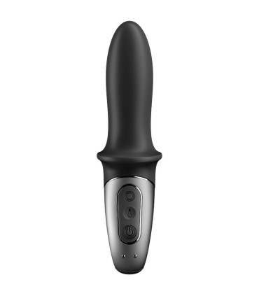 SATISFYER HOT PASSION VIBRADOR ANAL APP NEGRO