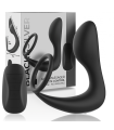 BLACK&SILVER - MASAJEADOR ANAL CONTROL REMOTO SILICONA RECARGABLE NEGRO