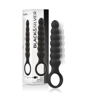 BLACKSILVER BOB POTENTE VIBRADOR DILATADOR ANAL SILICONA