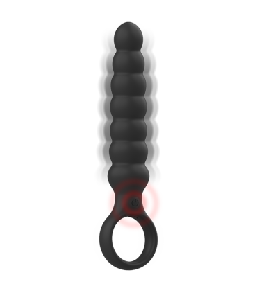 BLACKSILVER BOB POTENTE VIBRADOR DILATADOR ANAL SILICONA