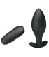 PRETTY LOVE REGINA PLUG ANAL VIBRADOR RECARGABLE NEGRO