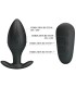 PRETTY LOVE REGINA PLUG ANAL VIBRADOR RECARGABLE NEGRO
