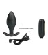 PRETTY LOVE REGINA PLUG ANAL VIBRADOR RECARGABLE NEGRO