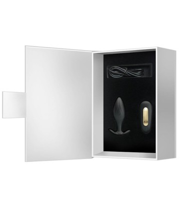 PRETTY LOVE REGINA PLUG ANAL VIBRADOR RECARGABLE NEGRO