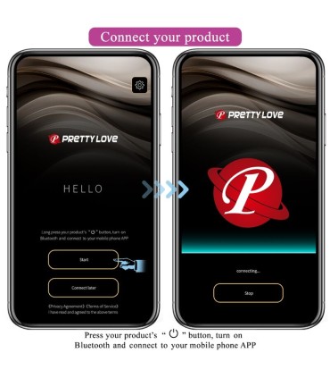 PRETTY LOVE JEFFERSON PLUG ANAL CONTROLADO POR APP NEGRO