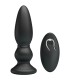 MR PLAY VIBRADOR POTENTE CONTROL REMOTO ANAL PLUG NEGRO