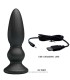 MR PLAY VIBRADOR POTENTE CONTROL REMOTO ANAL PLUG NEGRO