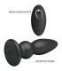 MR PLAY VIBRADOR POTENTE CONTROL REMOTO ANAL PLUG NEGRO