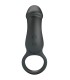 PRETTY LOVE TRAE ANILLO VIBRADOR NEGRO