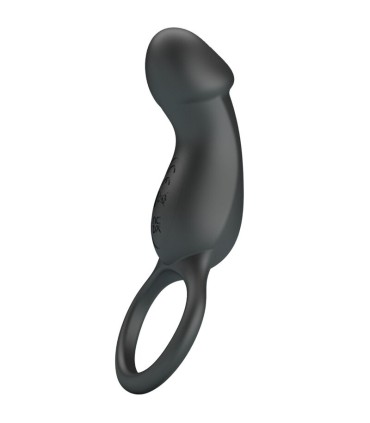 PRETTY LOVE TRAE ANILLO VIBRADOR NEGRO