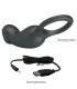 PRETTY LOVE TRAE ANILLO VIBRADOR NEGRO