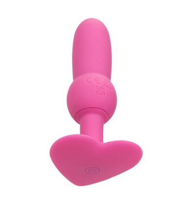 CALEXOTICS FIRST TIME PLUG ANAL CON CUENCAS 10 VIBRACIONES ROSA