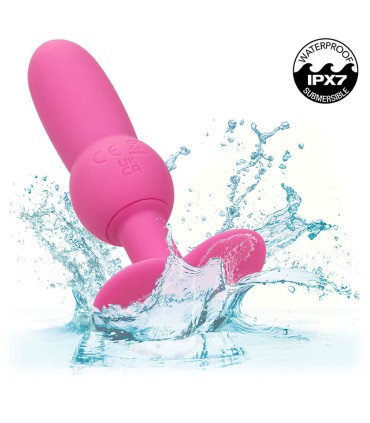 CALEXOTICS FIRST TIME PLUG ANAL CON CUENCAS 10 VIBRACIONES ROSA