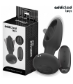 ADDICTED TOYS - PLUG ANAL CON LENGUA VIBRADORA Y CONTROL REMOTO