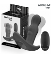 ADDICTED TOYS - PLUG ANAL VIBRADOR ROTATORIO CONTROL REMOTO