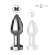 INTENSE PLUG ANAL TALLA M DE METAL VIBRADOR CON LUCES LED MULTICOLOR Y CONTROL REMOTO