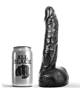 ALL BLACK DILDO FISTING 20 CM