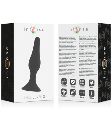 INTENSE ANAL LEVEL 3 125CM NEGRO