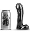 ALL BLACK - DILDO NEGRO 15 CM