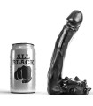 ALL BLACK - DILDO REALÍSTICO 19 CM