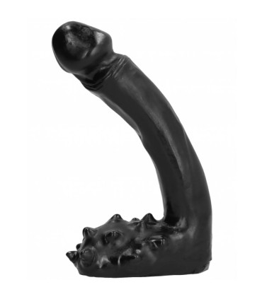ALL BLACK DILDO REALISTICO 19 CM