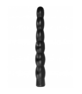ALL BLACK ANAL DILDO 32 CM