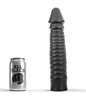 ALL BLACK DILDO 26 CM