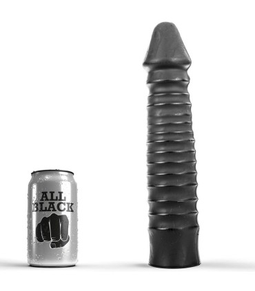 ALL BLACK DILDO 26 CM