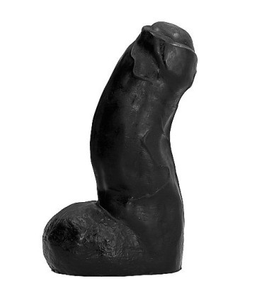 ALL BLACK REALISTIC DONG NEGRO 17 CM