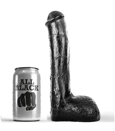 ALL BLACK PENE REALISTICO ANAL 23 CM