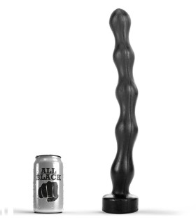 ALL BLACK ANAL BEADS 415 CM