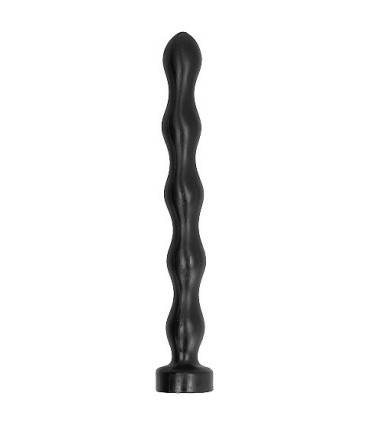 ALL BLACK ANAL BEADS 415 CM