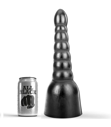ALL BLACK DILDO 34 CM