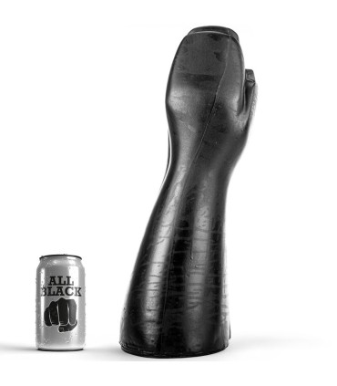 ALL BLACK DILDO FISTING 39 CM
