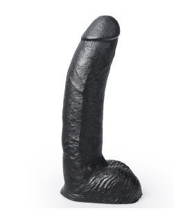 HUNG SYSTEM DILDO REALISTA COLOR NEGRO GEORGE 22 CM