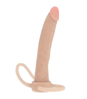 GET REAL DOUBLE TROUBLE PENETRADOR ANAL SILICONA 16 CM