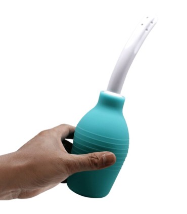 MR PLAY PERA ANAL DUCHA DE GOMA AZUL