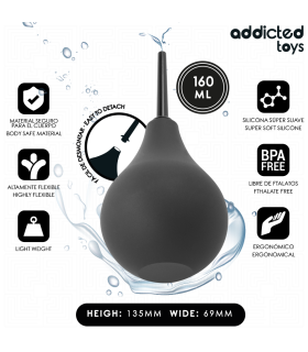 ADDICTED TOYS LIMPIADOR ANAL DE VIAJE TALLA M 160 ML