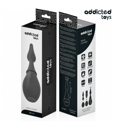 ADDICTED TOYS LIMPIADOR DE VIAJE SILICONA MODELO 1