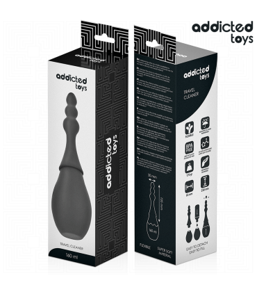 ADDICTED TOYS LIMPIADOR DE VIAJE SILICONA MODELO 4