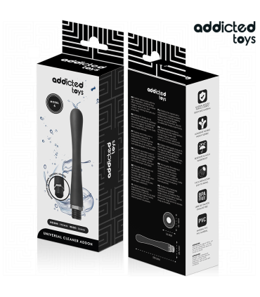 ADDICTED TOYS LIMPIADOR ANAL CON ADAPTADOR UNIVERSAL MODELO 4