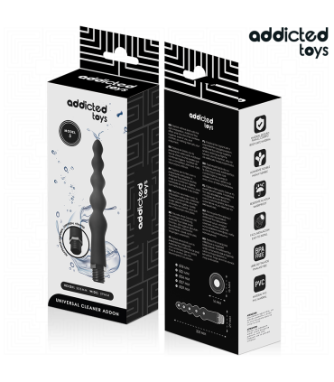 ADDICTED TOYS LIMPIADOR ANAL CON ADAPTADOR UNIVERSAL MODELO 5
