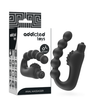 ADDICTED TOYS MASAJEADOR ANAL PROSTATICO CON VIBRACION