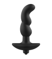 ADDICTED TOYS - MASAJEADOR ANAL CON VIBRACIÓN NEGRO MODELO 2