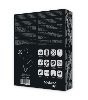 ADDICTED TOYS ESTIMULADOR ANAL PROSTATA SILICONA P SPOT VIBE